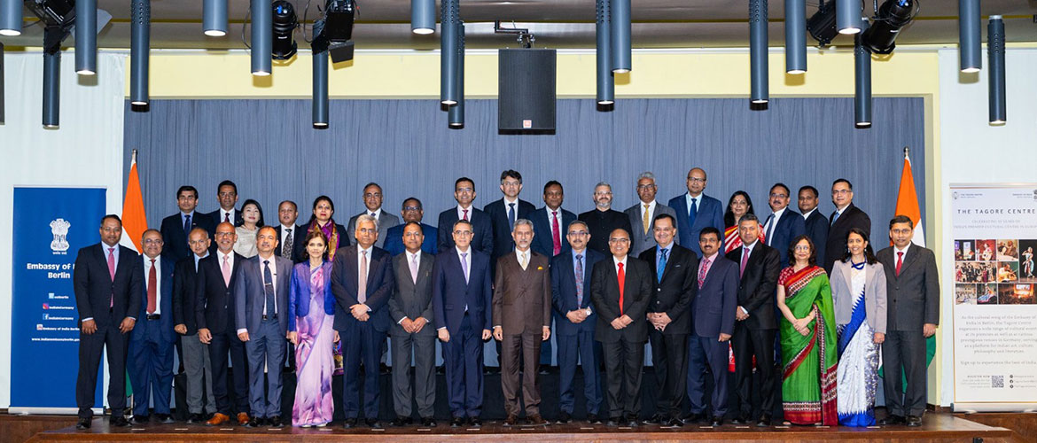  External Affairs Minister Dr. S. Jaishankar chaired the regional conference of Ambassadors in Europe at the Embassy  of India, Berlin on 22.05.2025